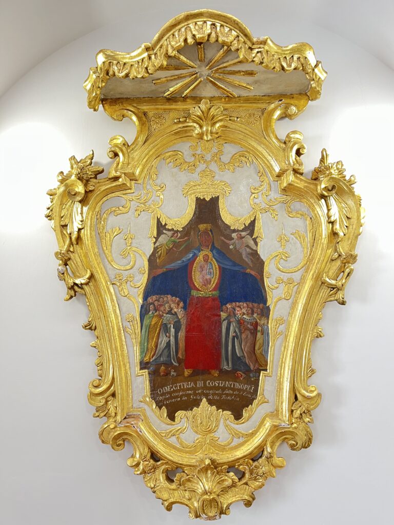 Interno del santuario